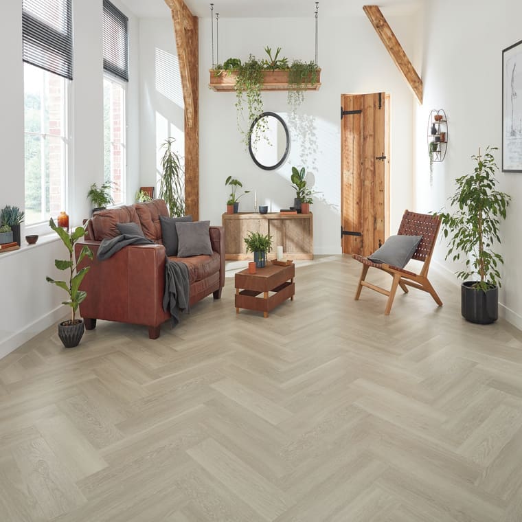 Karndean Van Gogh Grey Brushed Oak Herringbone Buy Karndean Van Gogh 4877