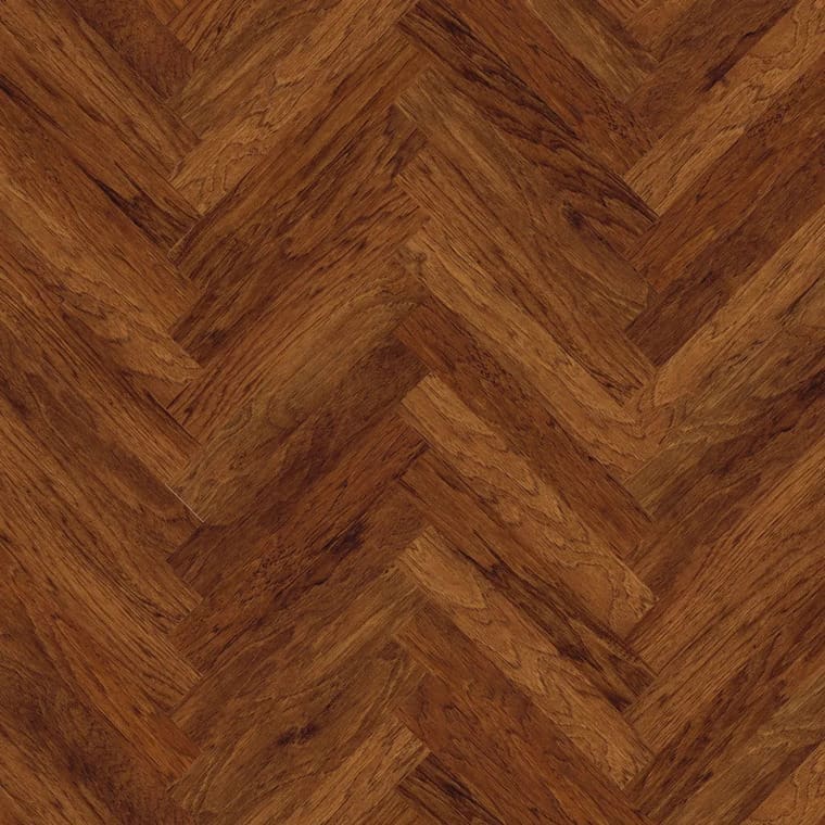 Project Floors Distressed Aged Hickory Herringbone | Project Floors