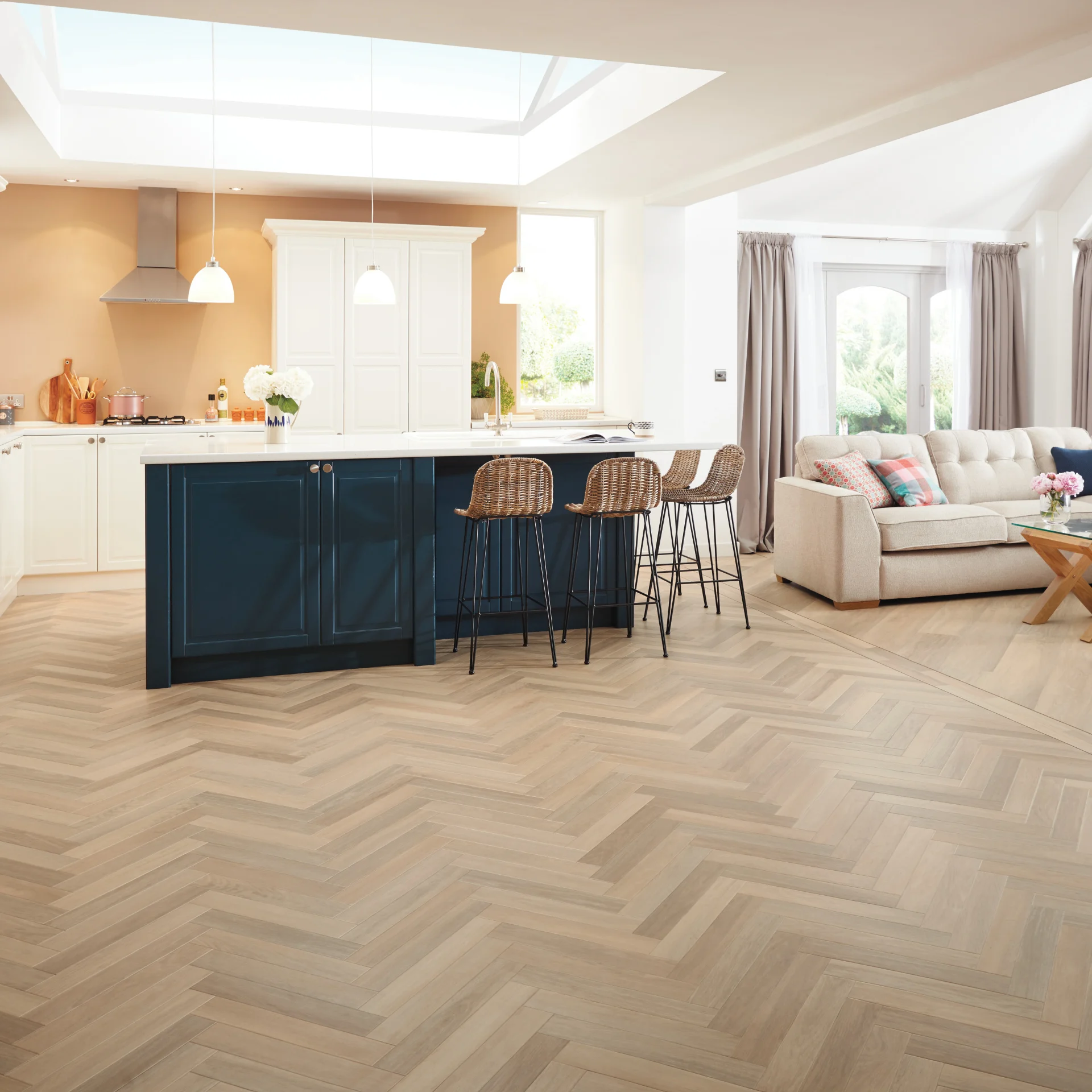 Karndean Art Select Mountain Oak Herringbone Cheapest in the UK