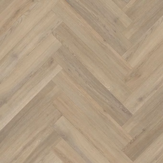 Polyflor Camaro Rigid Core Naked Blond Oak Herringbone Rpq