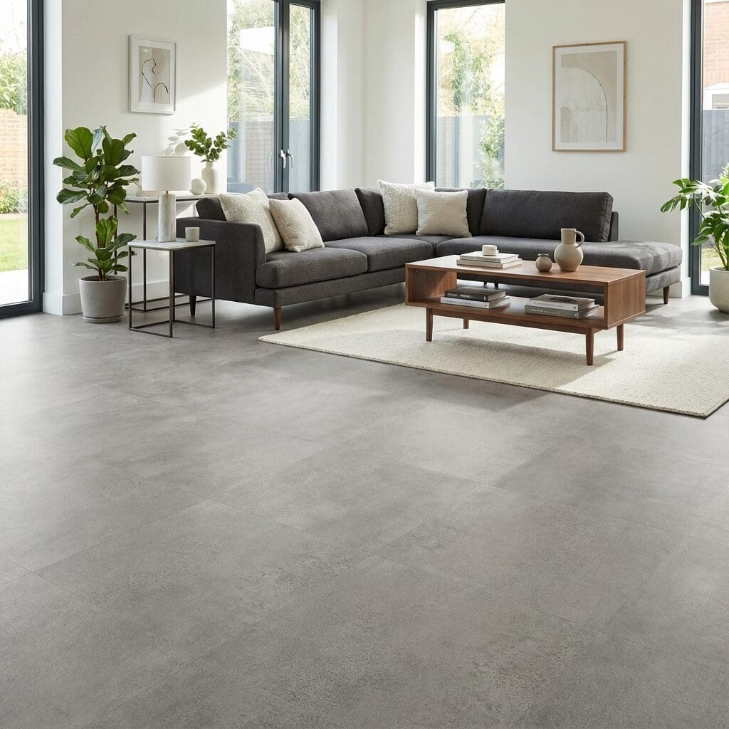 Amtico Access Shoreditch Grey SX5S3081 Luxury Vinyl Flooring (LVT