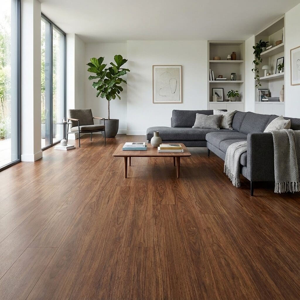 ※タカマツ様用※ LP Aspire Accents カホン ダークウッド Amtico Spacia Black Walnut Luxury Vinyl Flooring (LVT) | Grosvenor